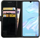 Rosso Element Huawei P30 Hoesje Book Cover Zwart