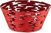 ALESSI Barket Schaal rood RVS 21 cm