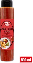 Hela Sweet chilisaus met stukjes chilipeper - Fles 800 ml