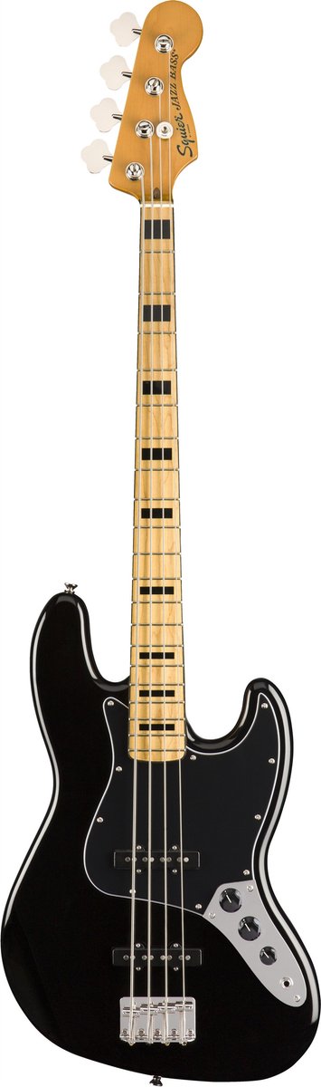 Squier Classic Vibe '70s Jazz Bass (Black) - Elektrische basgitaar