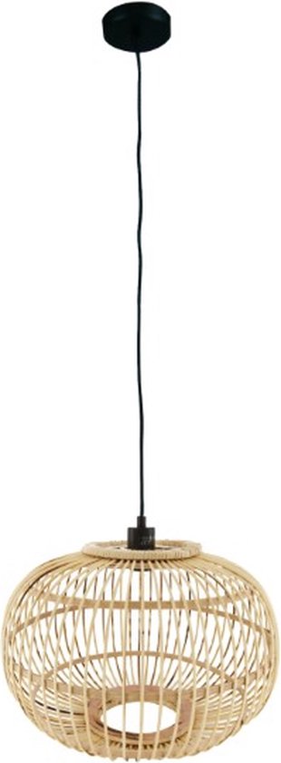 DKNC - Hanglamp Varna - Bamboe - 38x38x27 cm - Natuurlijk