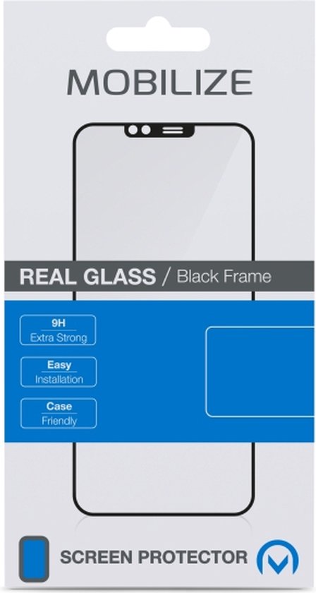 Protecteur d'écran Mobilize adapté au Verres Samsung Galaxy A34 | Protection d'écran Mobilize Premium - Compatible avec les coques - Zwart