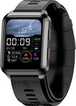 DrPhone GTX11 Smart Watch Bloeddrukmeting met Extra Luchtpomp band – Hartslag meter - Lichaamstemperatuur / Sport Modus & overig Gezondheid functies - IP65