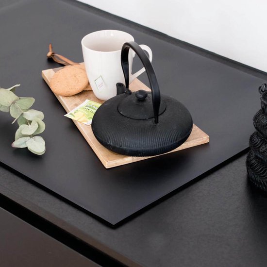 Protecteur induction 60x60 - plaque de recouvrement tapis induction - Protecteur plaque Dietrix - Socle - Noir et Or - Guitare