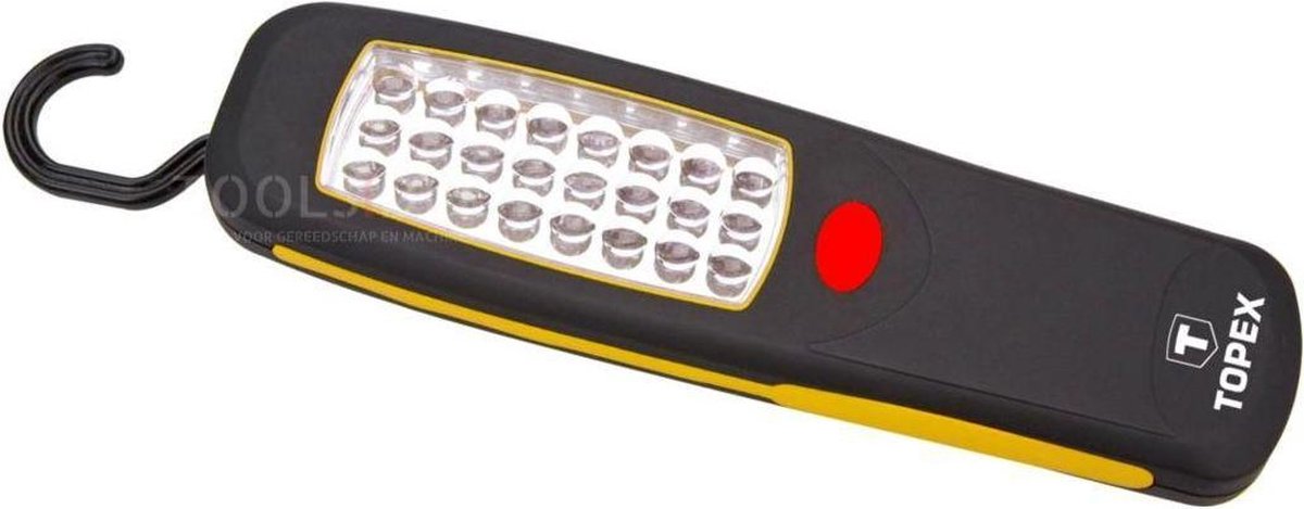 Topex - Werkplaatslamp - 3xAA - COB - Sterke Kunststof Behuizing