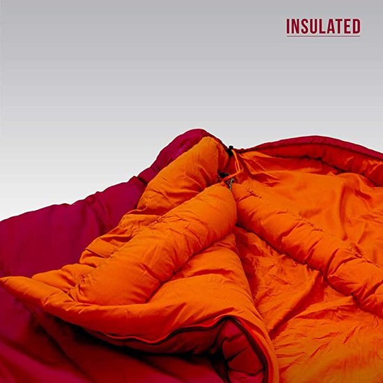sleeping bag / Premium Sleeping Bag Adults & Kids - Warm 3-4 Seasons, Waterproof Lightweight Sleeping Bag for Men, Women, Camping, Festivals & van Active Era — afbeelding 3