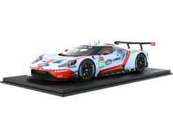 De 1:18 Diecast modelauto van de Ford GT Ford Chip Ganassi Team USA #69 van de 24H LeMans in 2019.De rijders waren R. Briscoe / S. Dixon en R. Westbrook.De fabrikant van het schaalmodel is Top Speed.Dit model is alleen online beschikbaar.