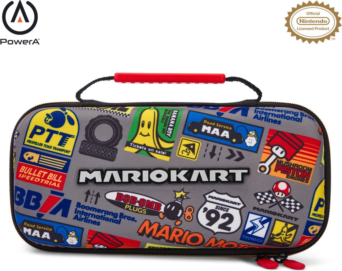 Bigben Interactive Switch Travel Case Super Mario & Friends NNS53A Boîtier  robuste Nintendo Multicolore