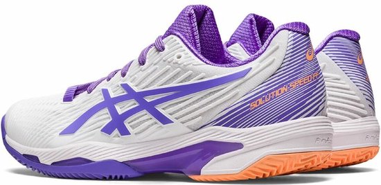 Women's Tennis Shoes Asics Solution Speed FF 2 Clay Lady White