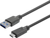 Vivolink PROUSBCAMM3, 3 m, USB C, USB A, USB 3.2 Gen 1 (3.1 Gen 1), 5000 Mbit/s, Zwart