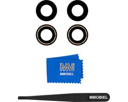 MMOBIEL Camera Glas Lens Vervanging voor iPhone 14 / 14 Plus 2022 – Back Camera Lens Glas Reparatie incl. Pincet en Schoonmaakdoekje