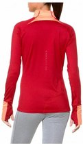 Women’s Long Sleeve T-Shirt Asics LS Winter 1/2 Zip Orange