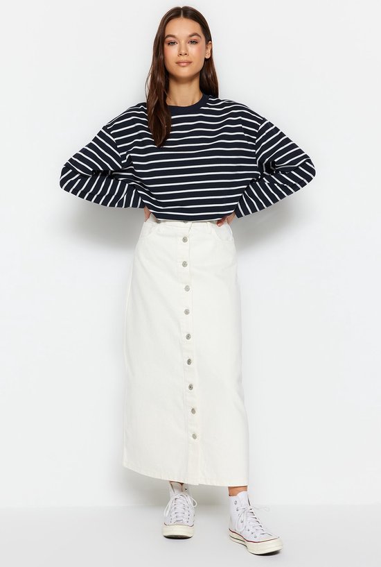 Artykey Lange rok voor dames, winter, zacht, vintage, elegant, hoge
