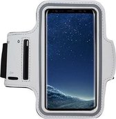 Pearlycase Sport Armband hoes Geschikt voor Samsung Galaxy A50 - Wit