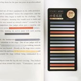 Index tabs - 300 stuks - 5 kleuren - sticky notes