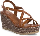 Marco Tozzi Dames Sandaaltje 2-2-28009-30 392 F-breedte Maat: 40 EU