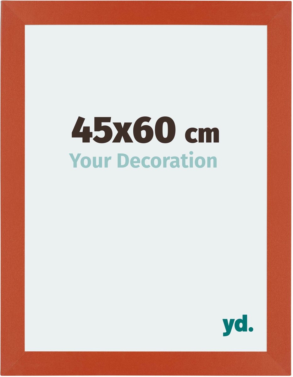 yd. Your Decoration - Fotolijst 45x60 cm - MDF - Oranje - Mura