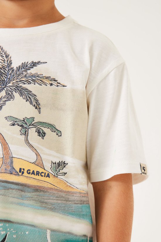 wit t shirt jongens