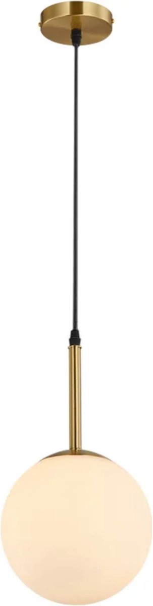 TooLight APP431-1CP Hanglamp - E27 - Ø 20 cm - Goud