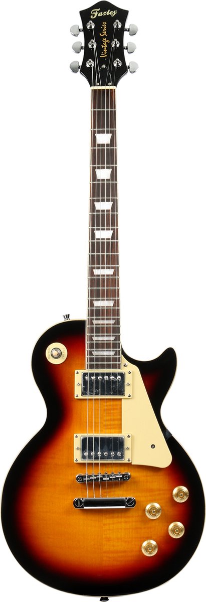 Fazley Vintage Series FLP318 Sunburst elektrische gitaar