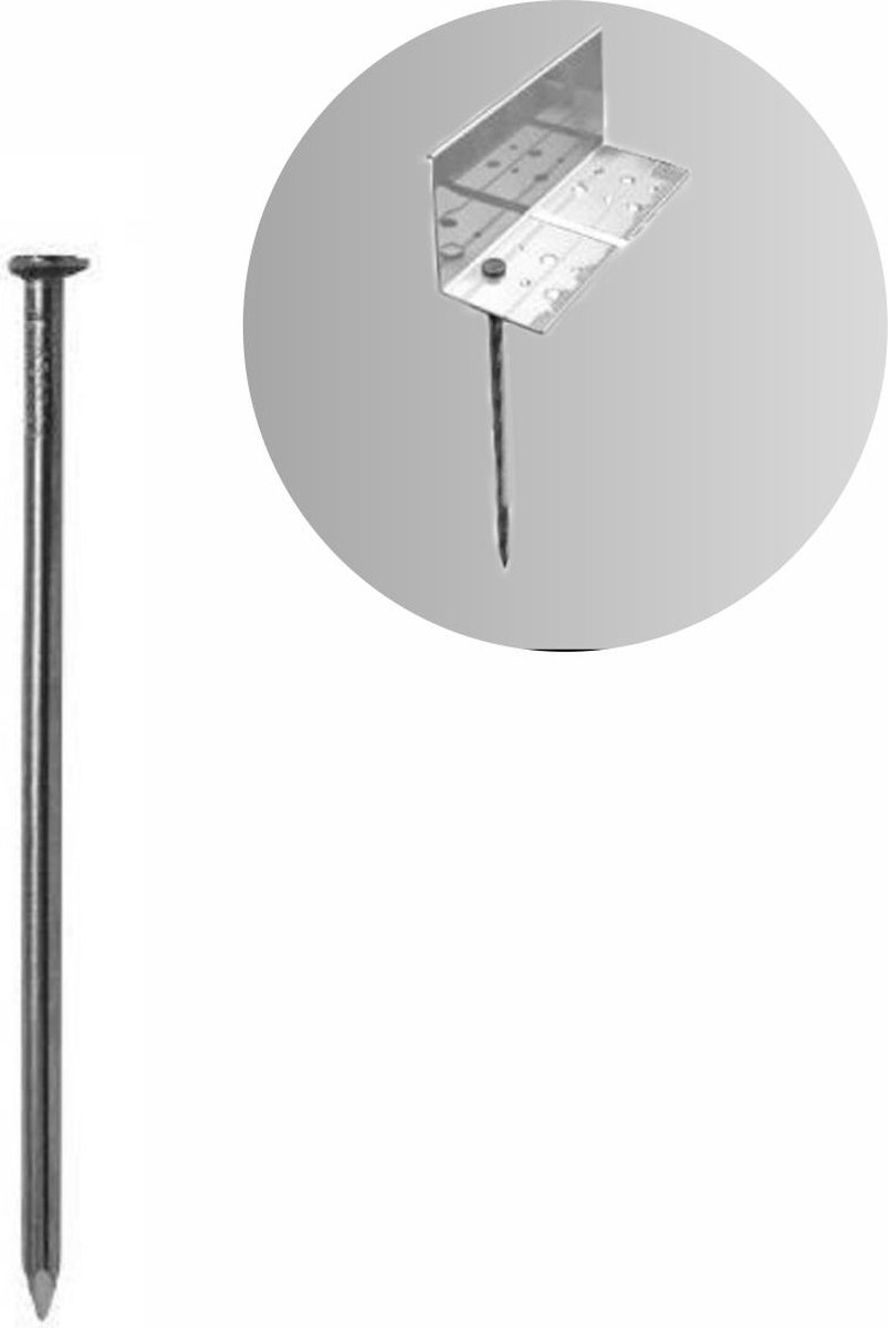 Grondanker staal 250mm x 7mm | Bodemanker | Grondverankering