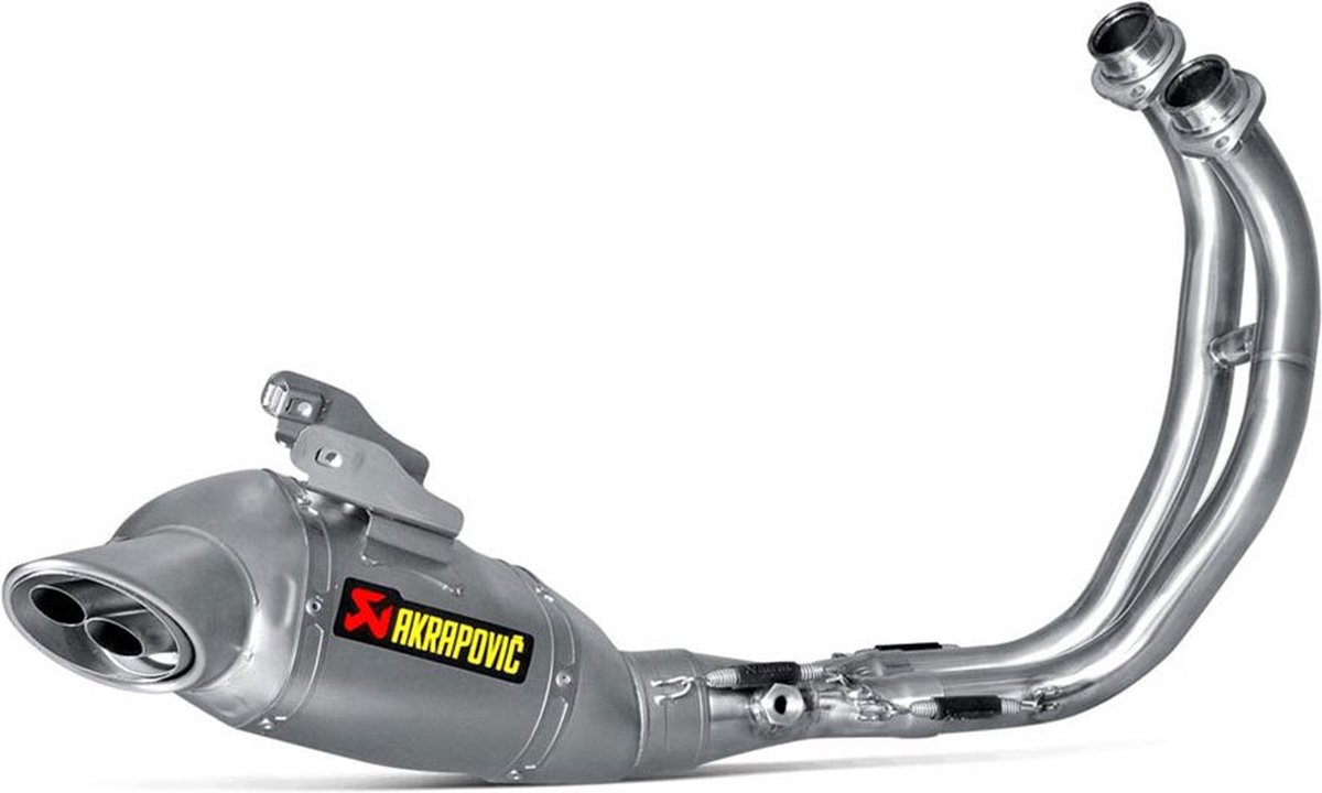 Akrapovic Racing Steel&titanium Mt-07/fz-07 14 Ref:s-y7r1-haft Niet Gehomologeerd Volledig Uitlaatsysteem Zilver Not Homologated