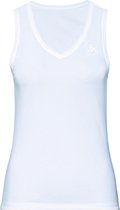 Odlo Bl Top V-Neck Singlet Active F-Dry Light Sportshirt Dames - White - Maat M