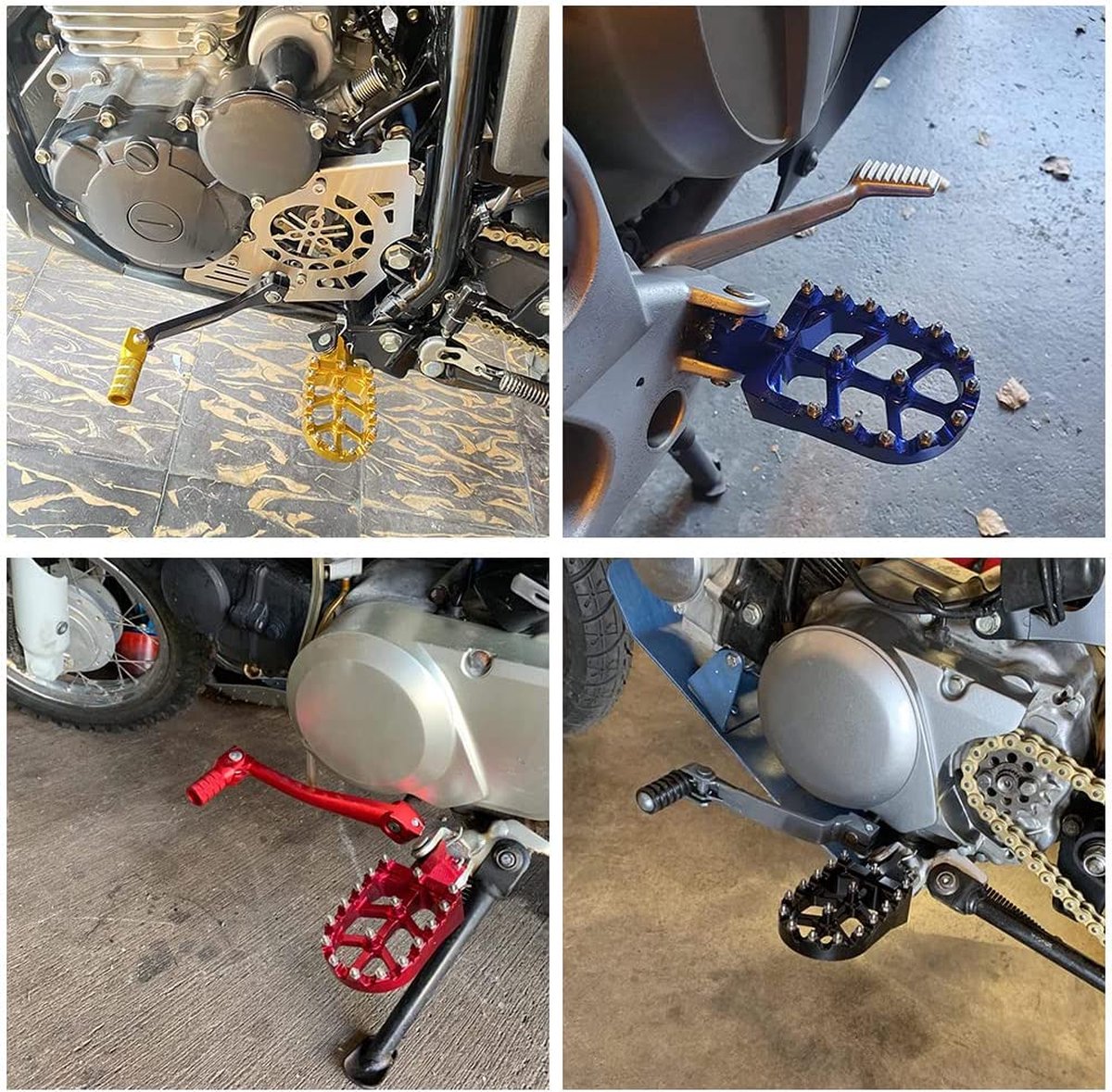 Moose Racing Qualifier Voetsteunen Yamaha PW50 2001 2022 Pw80 1999 2006