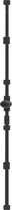 Kirkpatrick Espagnolet met ei-knop 3 meter smeedijzer zwart