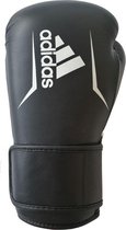 Adidas Speed 175 Bokshandschoenen Zwart met Wit - 10 oz.