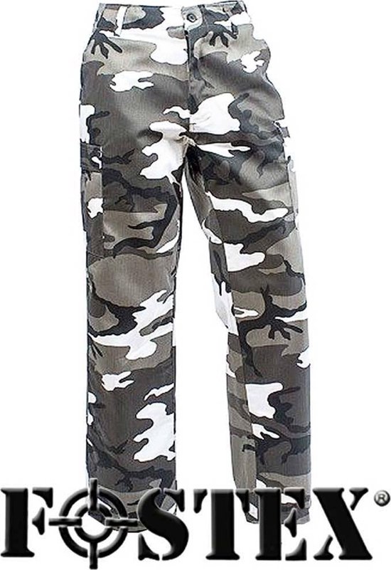 BDU camouflage broek - Urban - Maat XL | bol.com