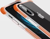 Transparant met dual color zijkant flexibel iPhone XS MAX hoesje