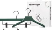 YourHanger Kids hanger box groene - 5 stuks - 9 stuks