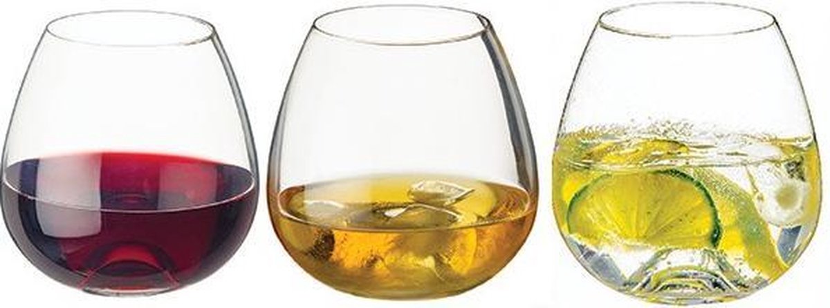 Dartington Crystal Tumbler www Water Wine and Whisky Set of 3