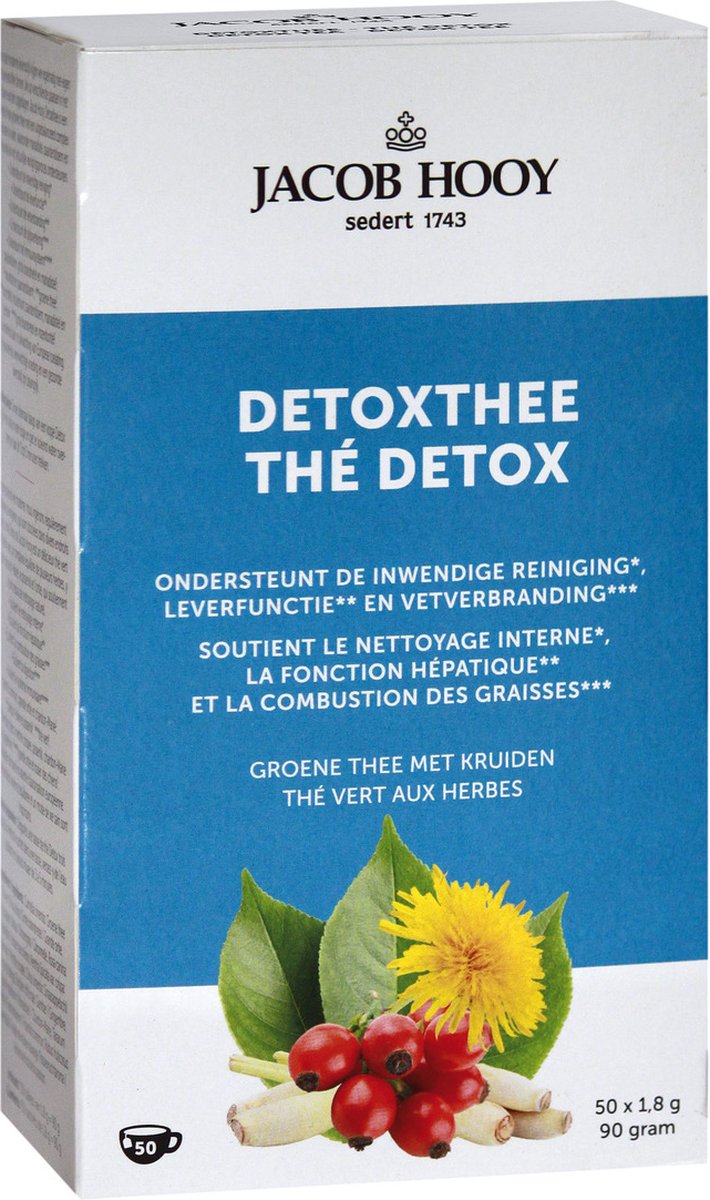 Goedkoopste Jacob Hooy - Detoxthee