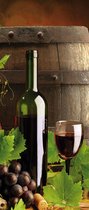 Fotobehang Wine | DEUR - 211cm x 90cm | 130g/m2 Vlies