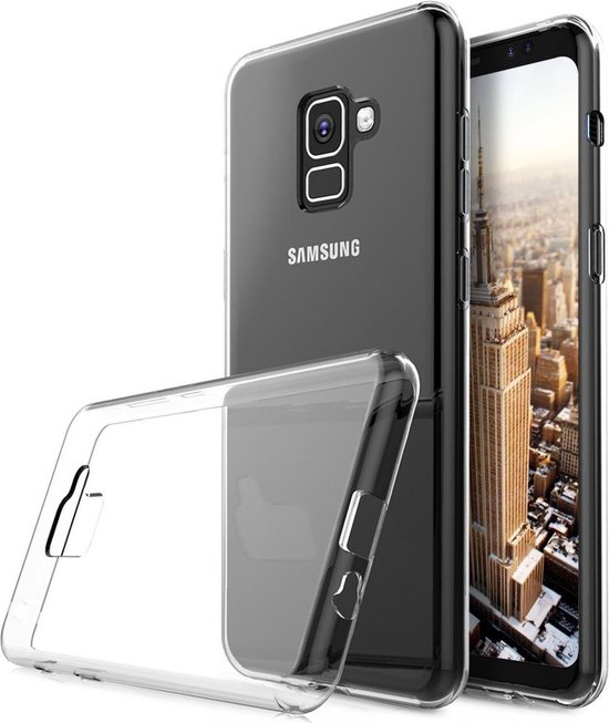 Samsung A8 (2018) Transparant Hoesje |