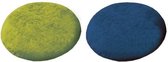 Visco ringkussen inclusief badstoffen hoes- 45 cm diameter - donkerblauw