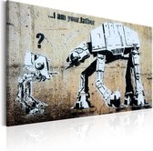 Schilderij - I Am Your Father , Banksy