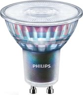 Philips MASTER LEDspot ExpertColor GU10 PAR16 3.9W 280lm 36D - 930 Warm Wit | Beste Kleurweergave - Dimbaar - Vervangt 35W.