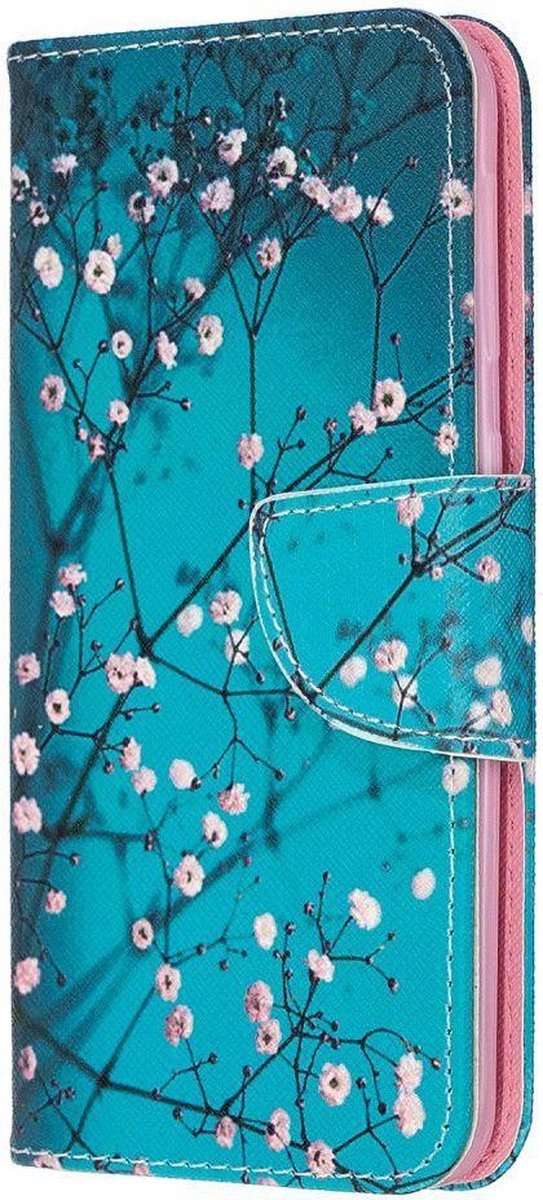Portemonnee Hoesje met Wintersweet Print Geschikt voor Samsung Galaxy A20E