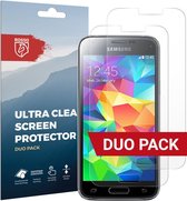 Rosso Samsung Galaxy S5 Mini Ultra Clear Screen Protector Duo Pack