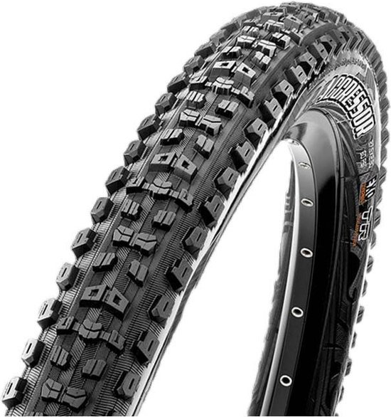 Maxxis Aggressor Vouwband 29x2.50" EXO TR, zwart Bandenmaat 63-622 | 29x2,50"