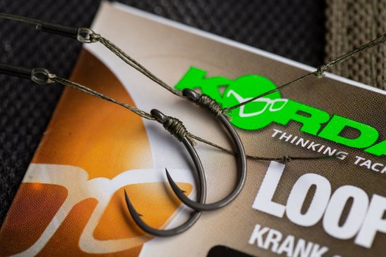 Korda Loop Rigs Krank - Barbless - 18lb - Maat 6 - 3 Stuks van Korda — afbeelding 4