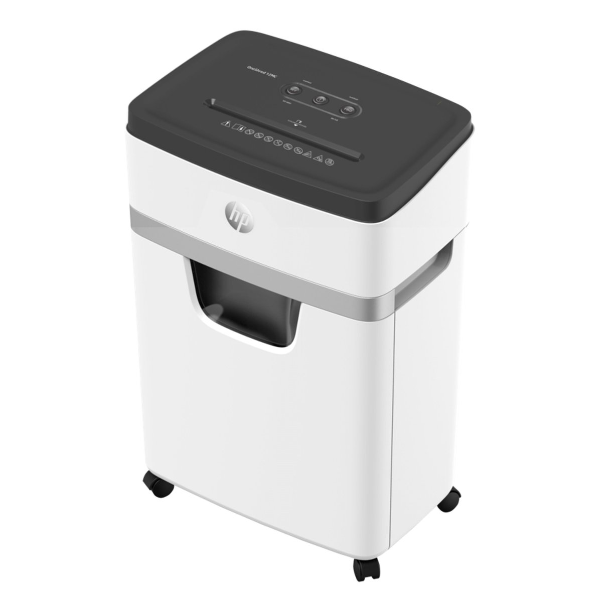 HP OneShred 18CC Papierversnipperaar - Shredder - Beveiligingsniveau P-4 - 18 vel DIN A4 - Cross Cut - 25 Liter - Kantoorgebruik - Professioneel - Wit thumbnail 8