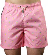 Zwembroek Heren Sanwin - Licht Roze Venice Ice Cream - Maat XL