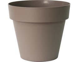 Bloempot Buiten Rond Mitu Pac 50cm TAUPE Euro3Plast