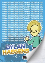 Schrift Dylan Haegens - A4 Gelijnd