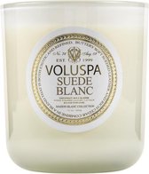 Voluspa Classic Maison - Geurkaars - 340gr - Suede Blanc