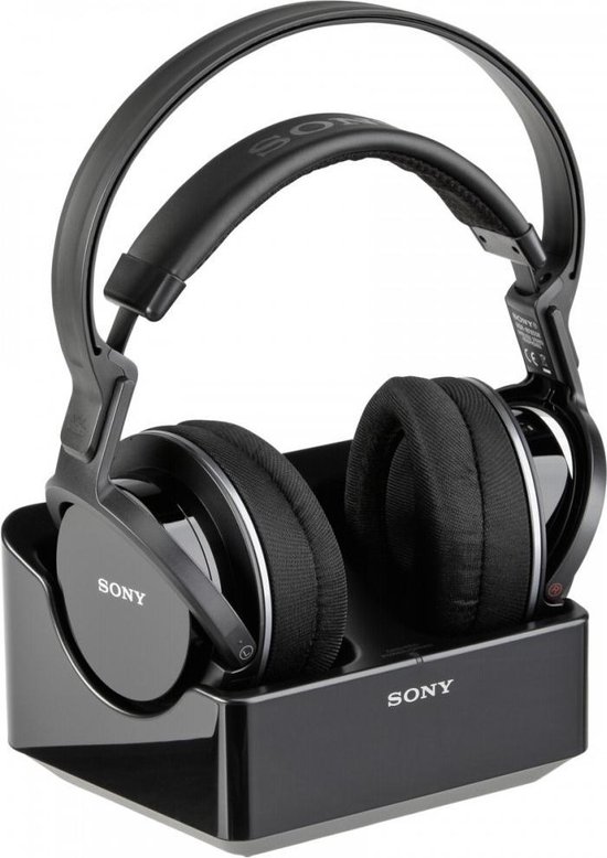 Sony MDR-RF855RK - Draadloze over-ear koptelefoon - Zwart | bol.com